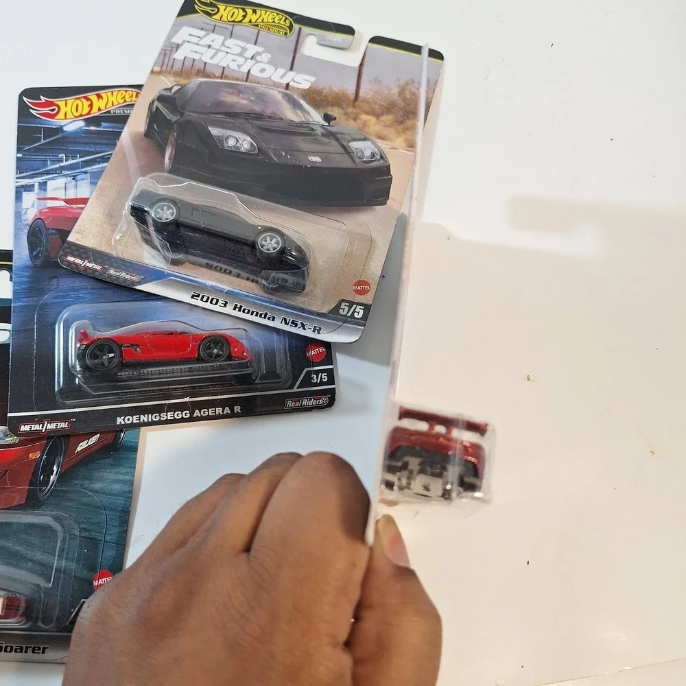 Hot Wheels‎ Premium Soarer/ Koenigsegg/ Honda NSX-R / Renault Super Treasure